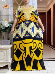 Nowa letnia sukienka Dubai Abaya solidna bawełniana sukienka ze bliznami afrykańskie Dashiki kobiety Maxi bawełniana haftowana luźna Vestidos