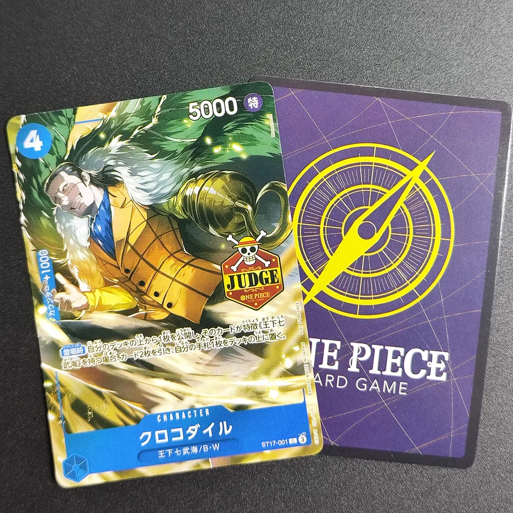 DIY Proxy One Piece OPCG Japanese 2025 O-Nami Vergo Robin Doflamingo Sabo Sengoku Brulee Judge Promotion Collection Card Toy - view 5