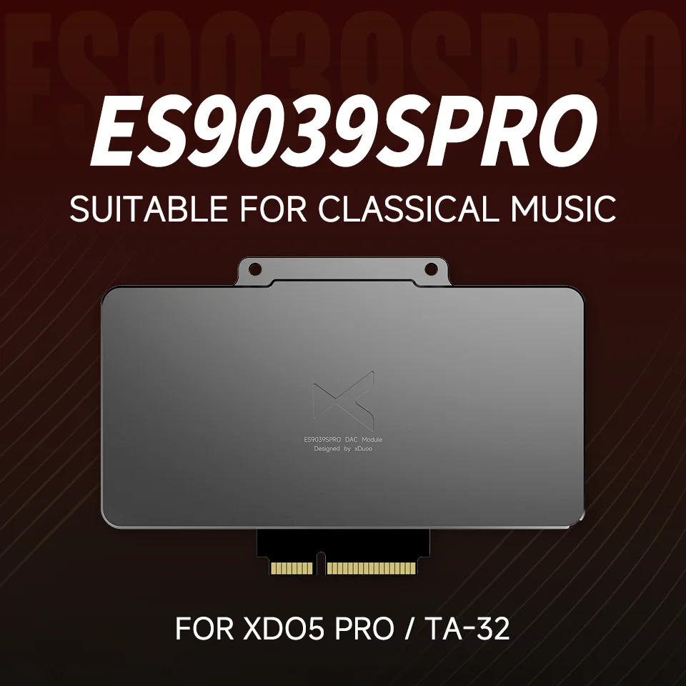 Tarjeta de módulo DAC ES9039SPRO integrada xDuoo para amplificador de auriculares xDuoo XD-05 PRO / TA-32