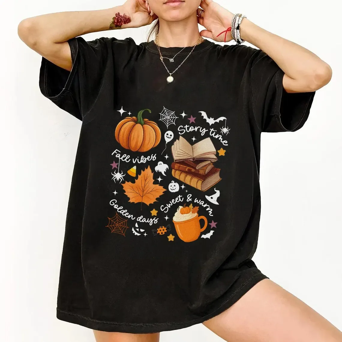 2026-2027 Cozy Season Shirt, Books Lover Fall Gift, Womens Pumpkin Season Shirt, Cute Pumpkin Shirt, Autumn Leaf Shirt