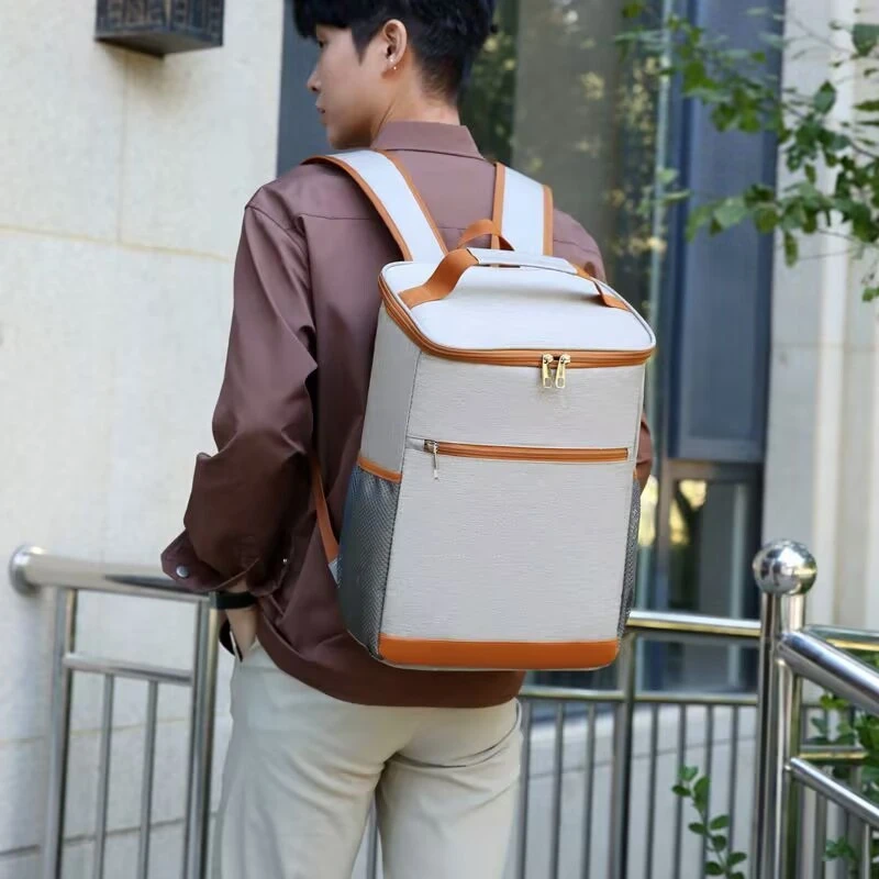 

NEW Lunch Backpack Insulated Multifunctional Travel Bag Large Capacity Outdoor Picnic Camping Waterproof Backpack Cooler Picnic