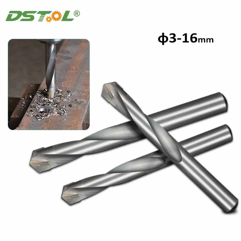 Solid ทังสเตนหัวสว่านคาร์ไบด์สำหรับคาร์ไบด์ Twist Drill Bits โลหะบิตคาร์ไบด์เครื่องตัดหัวสว่านคาร์ไบด์3-16มม.