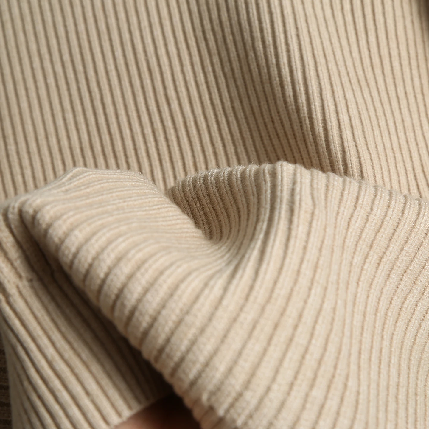 سترة محبوكة غير رسمية للرجال بياقة عالية ماركة عصرية من القطن والبوليستر والنايلون مزيج طويل Sve ملابس ترفيهية #5