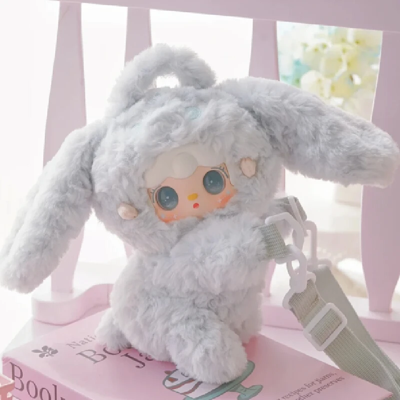 متوفر Yooki V8 Stay With You Series صندوق الغموض العصرية الفينيل Blindbox عملة المحفظة المد اللعب لطيف هدية على ظهره حقيبة كروسبودي #5