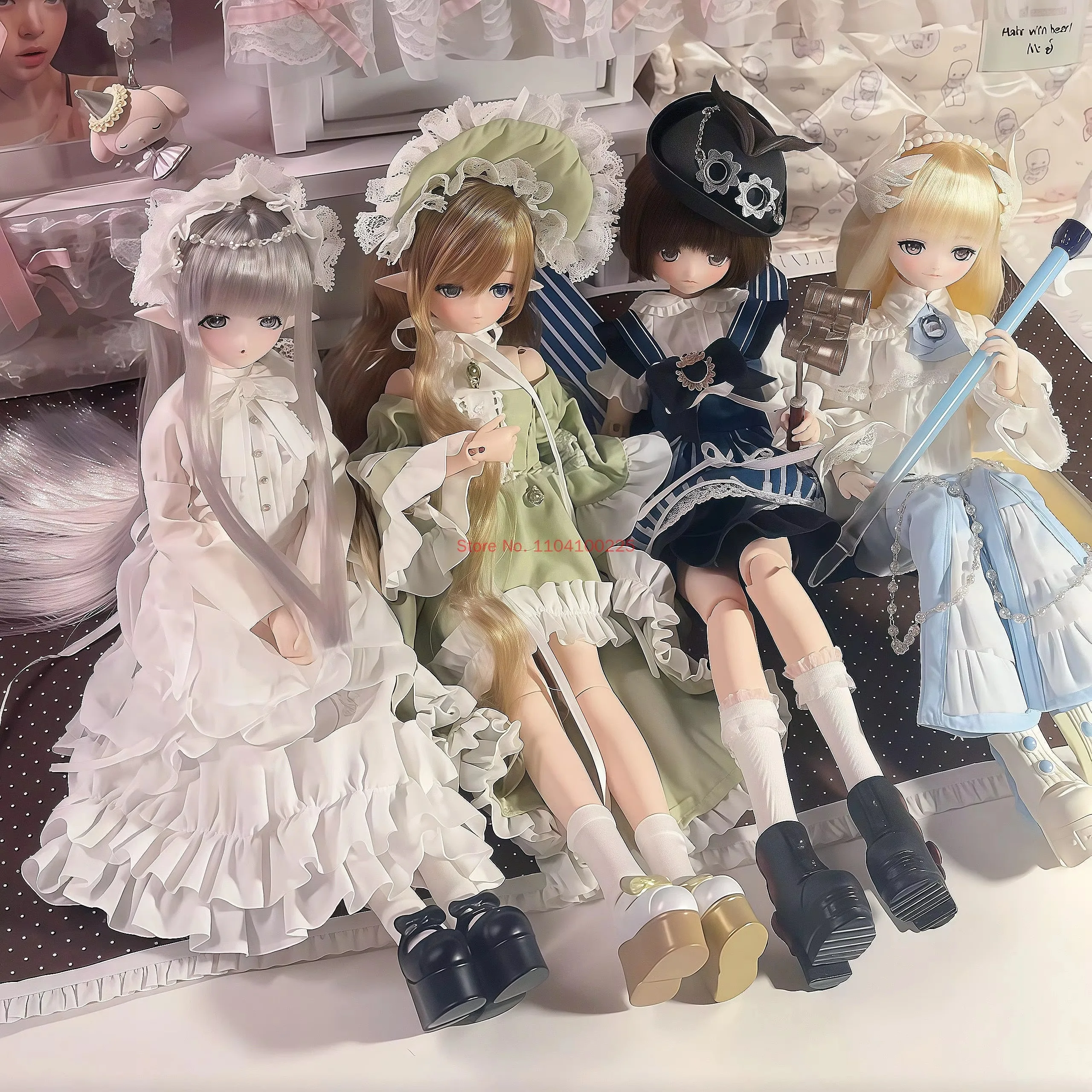 

COME4FREE Minty Feather Mist Poetry Series 1/6 BJD Blind Box Caixa Caja Dolls Mystery Box Desktop Ornament Cute Model Toys Gifts