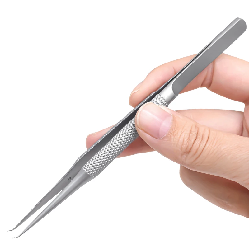 1 Chiếc SAYTL Độ Chính Xác Cao Bảo Dưỡng Nhíp Đặc Biệt Uốn Cong Thẳng Thép Không Gỉ BGA Bo Mạch Chủ Bay Dây Nhíp Dụng Cụ
