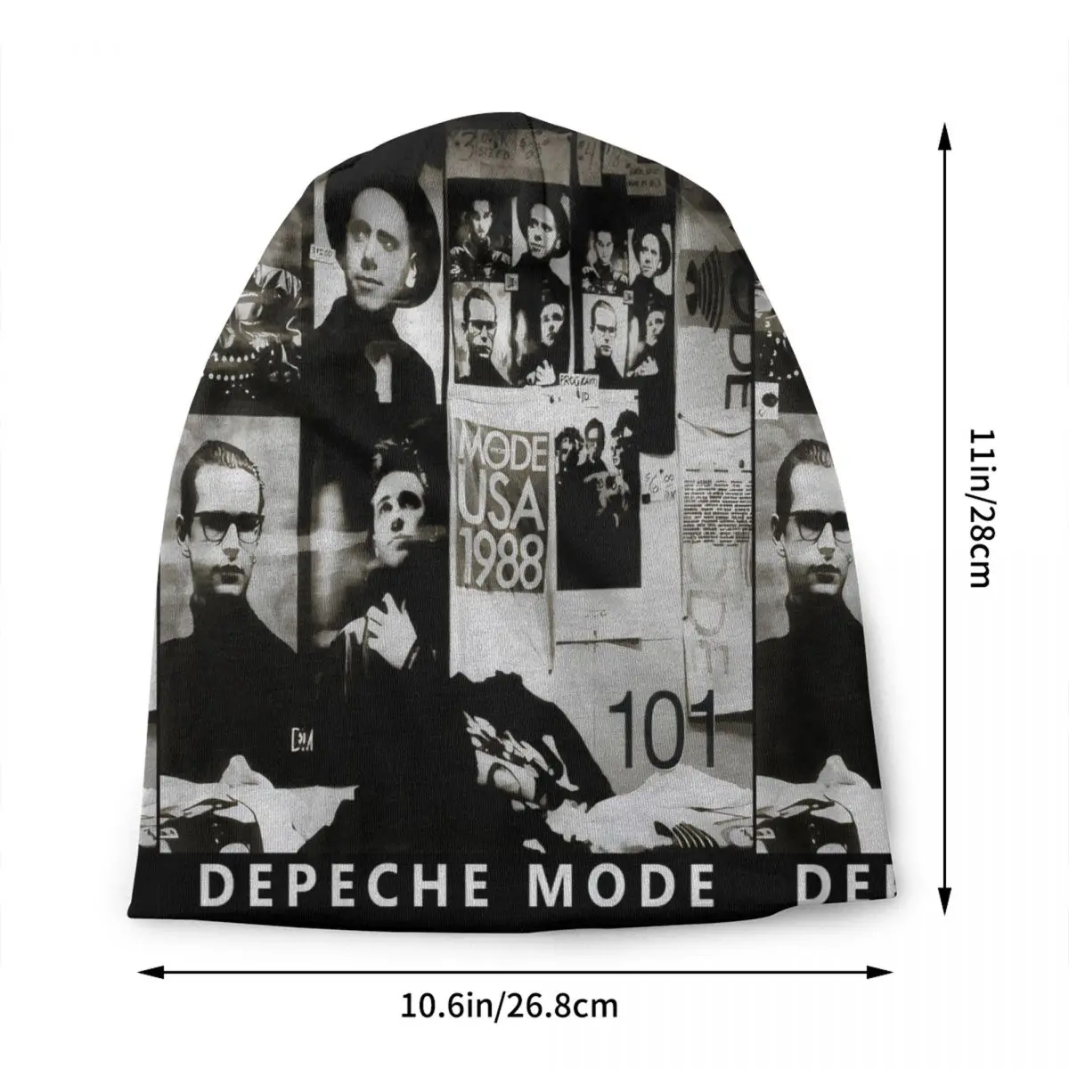 Heavy Metal Rock Band Depeche Cool Mode Skullies Beanies Caps Fashion Winter Warm Men Women Knit Hat Adult Unisex Bonnet Hats