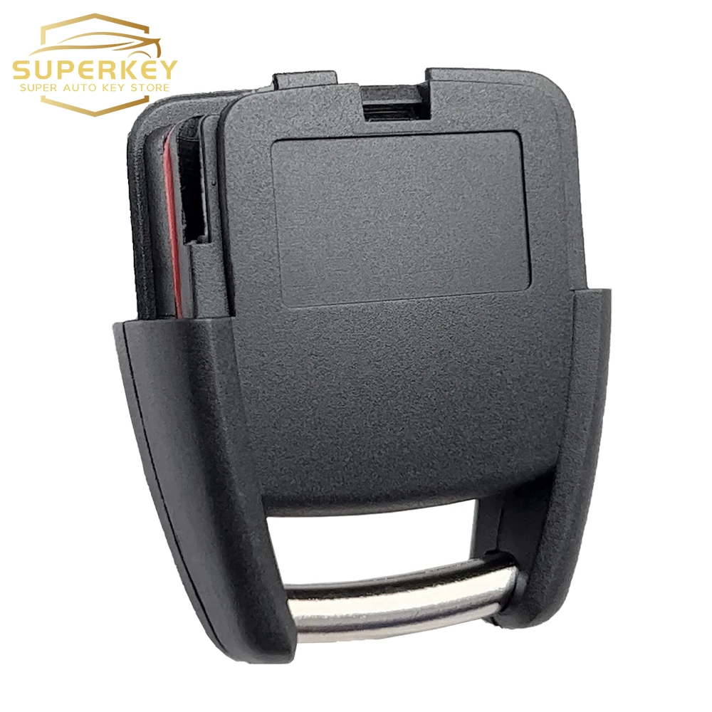 SUPERKEY Replacement Remote Car Key Shell Case Cover No Chip Uncut Blade Fob For Opel Vauxhall Astra Zafira Omega Vectra