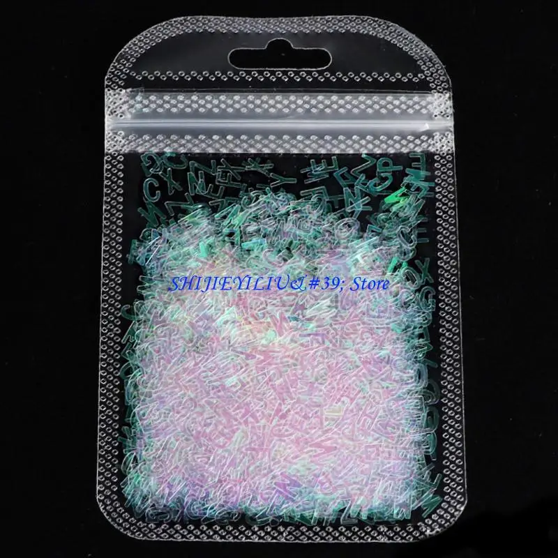 

E21F Flakes Resin Epoxy Glitters for Sparkle Festival Sequins Stickers Decor 5 C