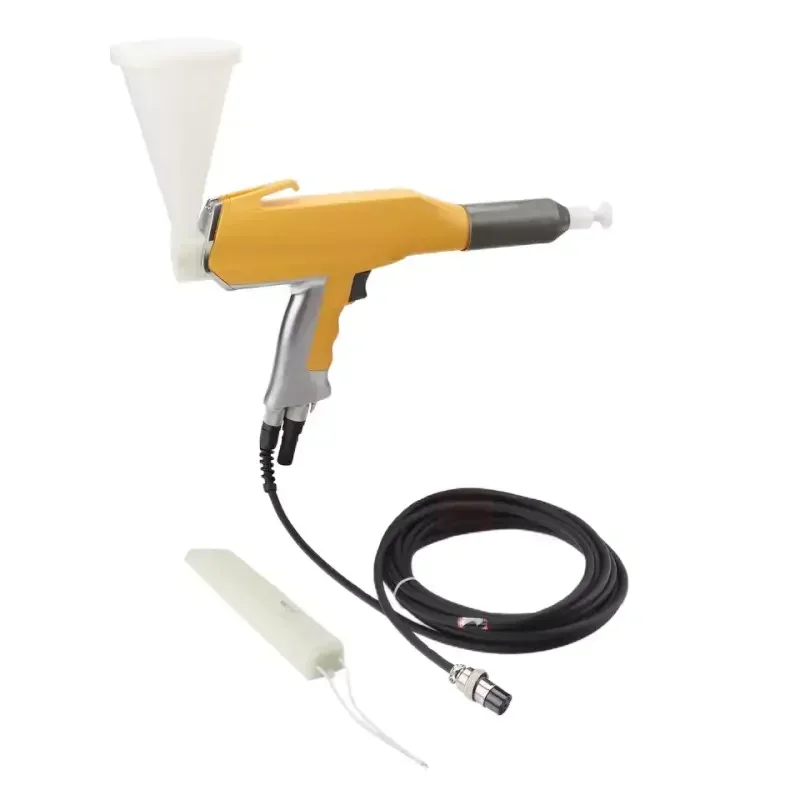 yyhcPowder Coating Spray Gun Incl Cascade,nozzle,cup,cable For Gema Easy Operate Gun