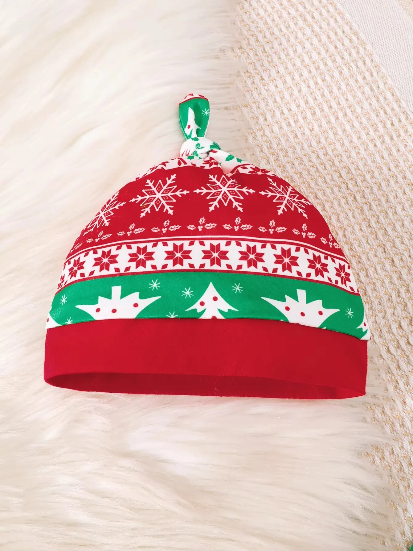 Baby Boy The First Christmas Outfits Cute Print Long Sleeve Top+Pants+Hat 3PCS Clothes Set for 1-18 Months Infant Holiday Suit