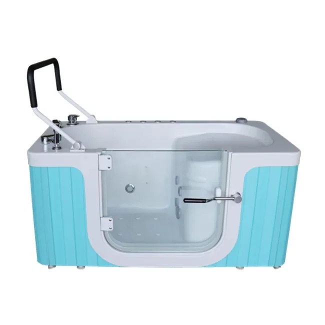 Lower Extremity Whirlpool Bubble Hydrotherapy Bathtub Hydro Massage Tub for Health Care