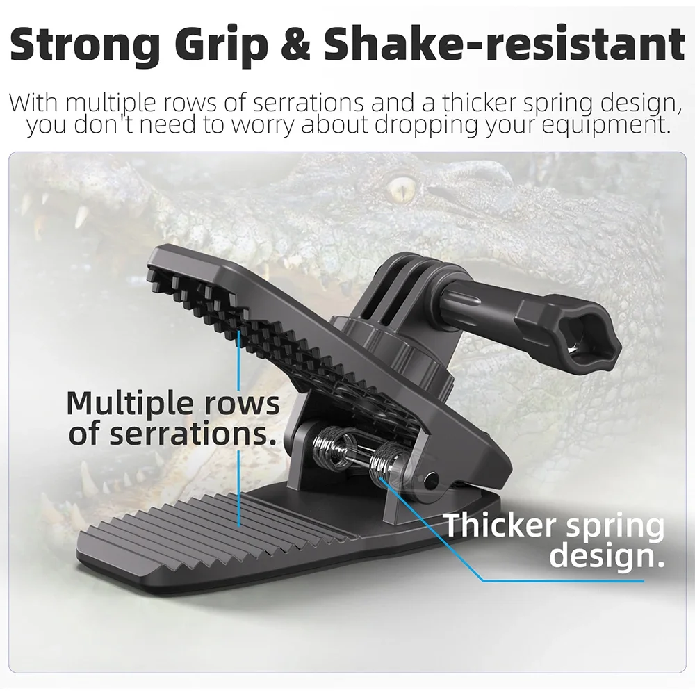 360 °   Rotary Hat Belt Rucksack Clip für DJI OSMO Action 5 Pro/4/3 insta 360 GoPro Kamera Magnetische Klemmhalterung Zubehör