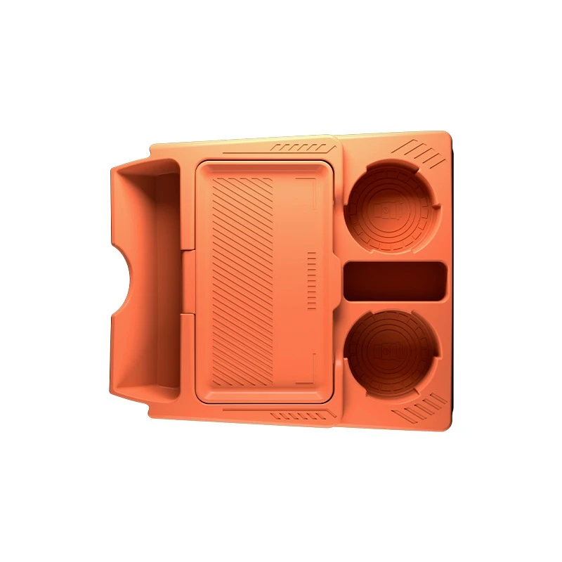 Anwendbar für Haval Big Dog 2024, Modell, zentrale Steuerung, untere Aufbewahrungsbox, Silikon-Aufbewahrungsbox, Modifikation, Autozubehör