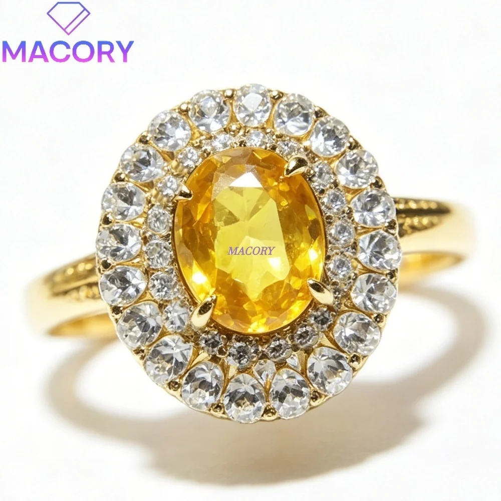 925 sterling silver natural yellow sapphire ring delicate vintage and stylish great for anniversaries engagements and weddings
