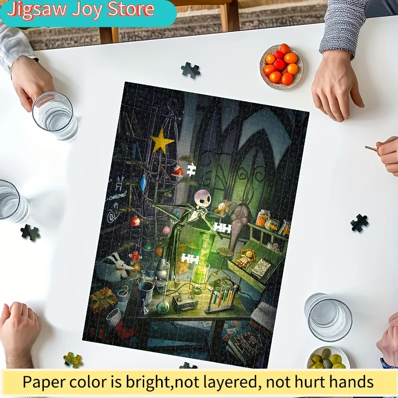 1000 stks Nightmare Before Christmas puzzel - Nightmare Before Christmas film uitdaging - grote puzzel voor volwassenen