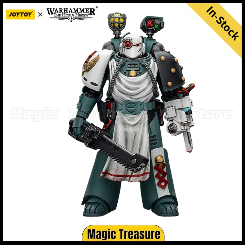 

【В наличии】JOYTOY 1/18 Фигурка Warhammer 40K Sons of Horus Legion Apothecary Подарочные игрушки