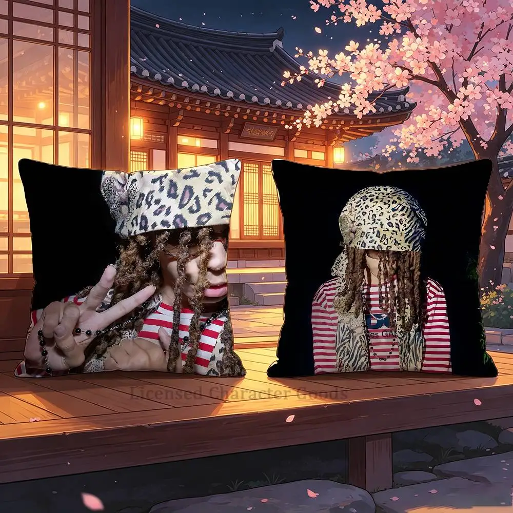 C-Che R-Romani Rest In Bass Double Sided Print Soft Throw Pillow Cover Washable RV Camper Interior No Insert