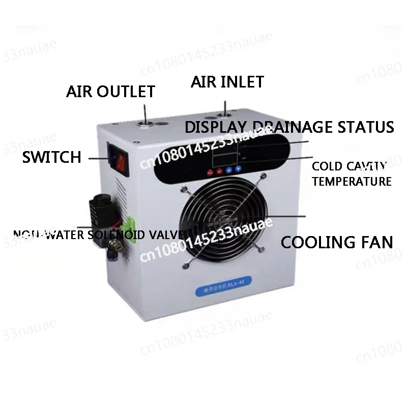 Air Compressor, Frozen Gas Dryer, Dehydration, Filtration, Automatic Drainage, Small Low-temperature