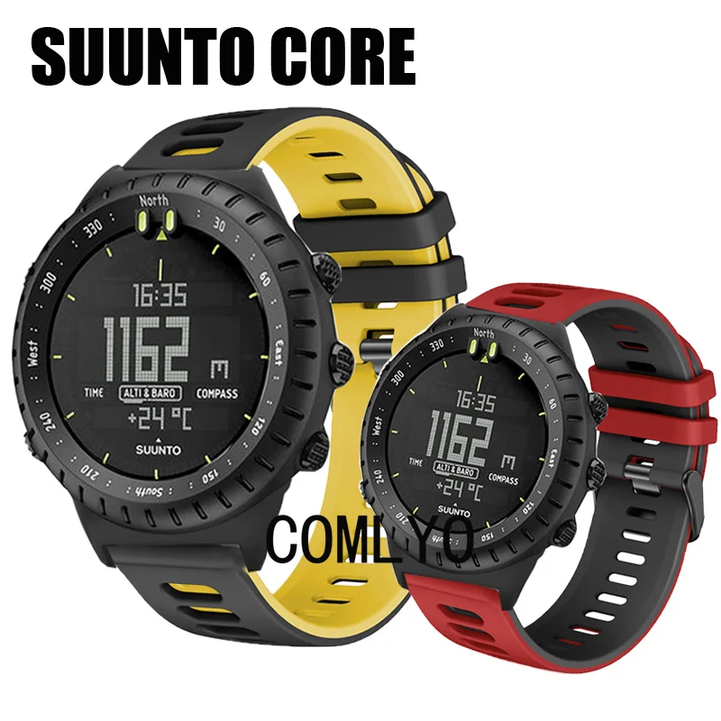 For Suunto Core Strap Smart watch Silicone Soft Bracelet Sports Band