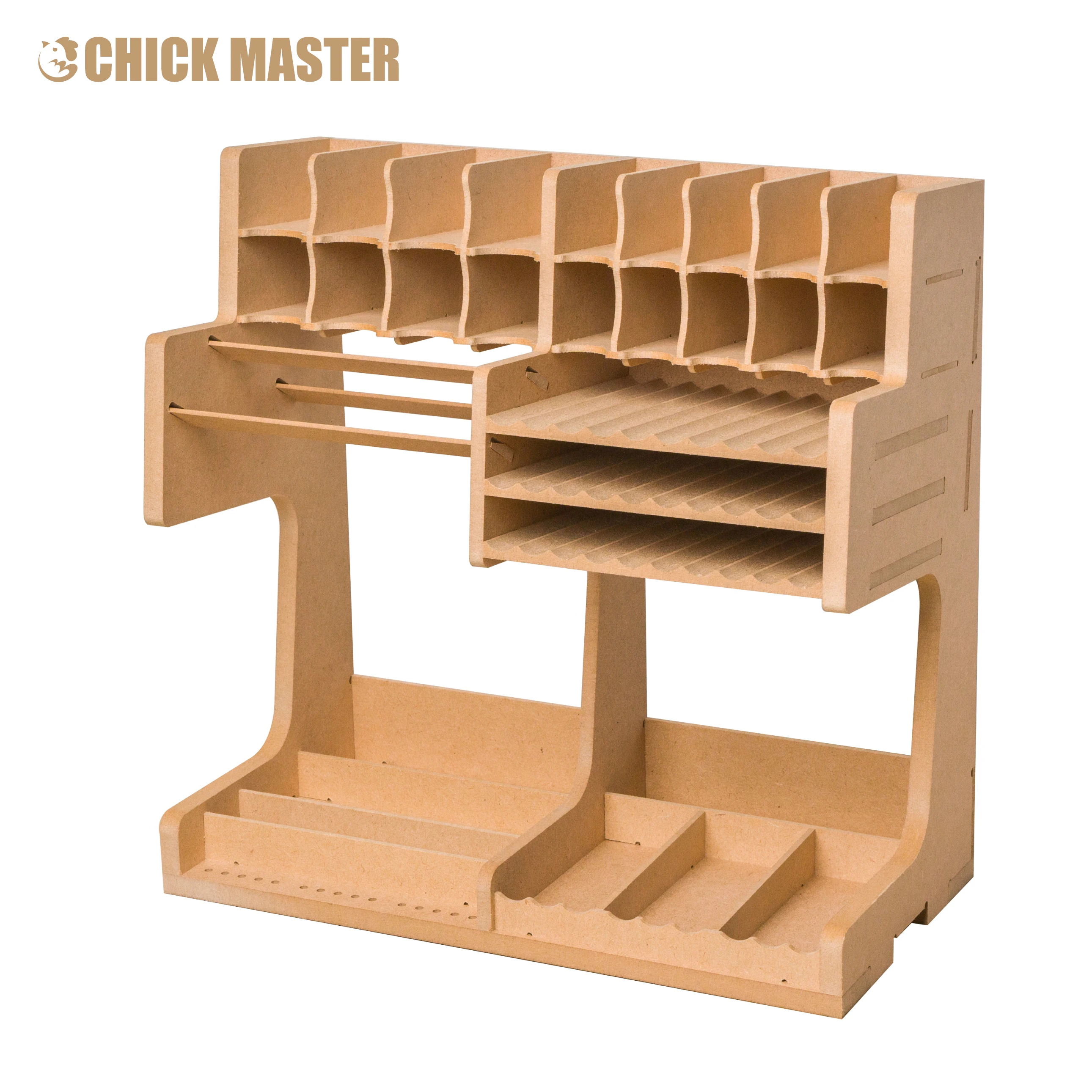 Model tool storage rack K1 wooden desktop finishing box