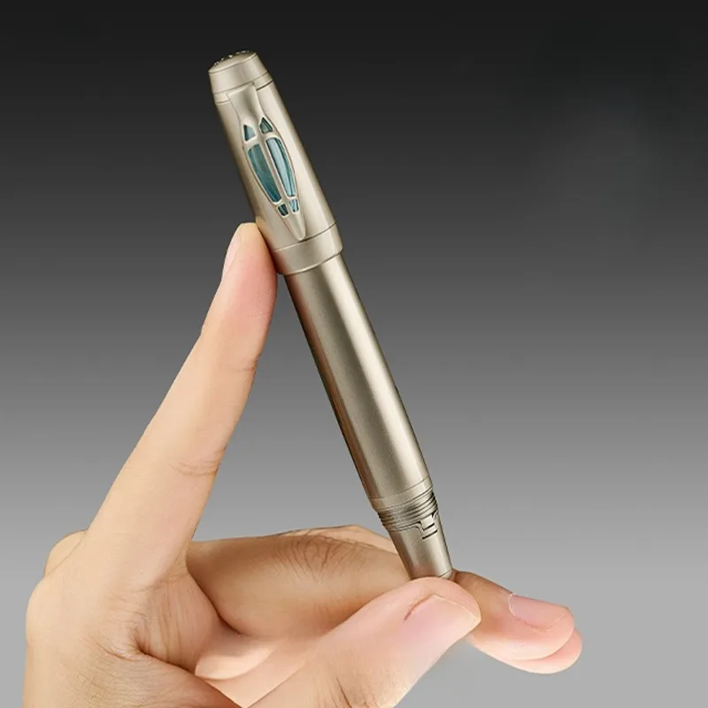 TANOOCI Streamline Series Metal Pen 316 Stainless Steel Pocket Fountain Pen Business Signature Gift Ink Pen Kawaii Stationery
