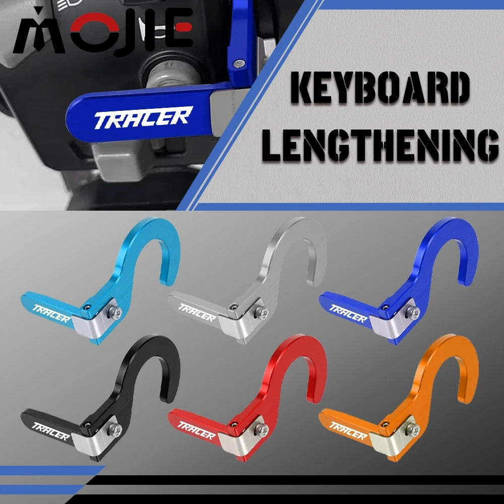 2025 Motorcycle Horn Switch Button Shell Extension Bracket Parts For YAMAHA MT07 TRACER 7 GT TRACER700 2014-2024 2023 2022 2021