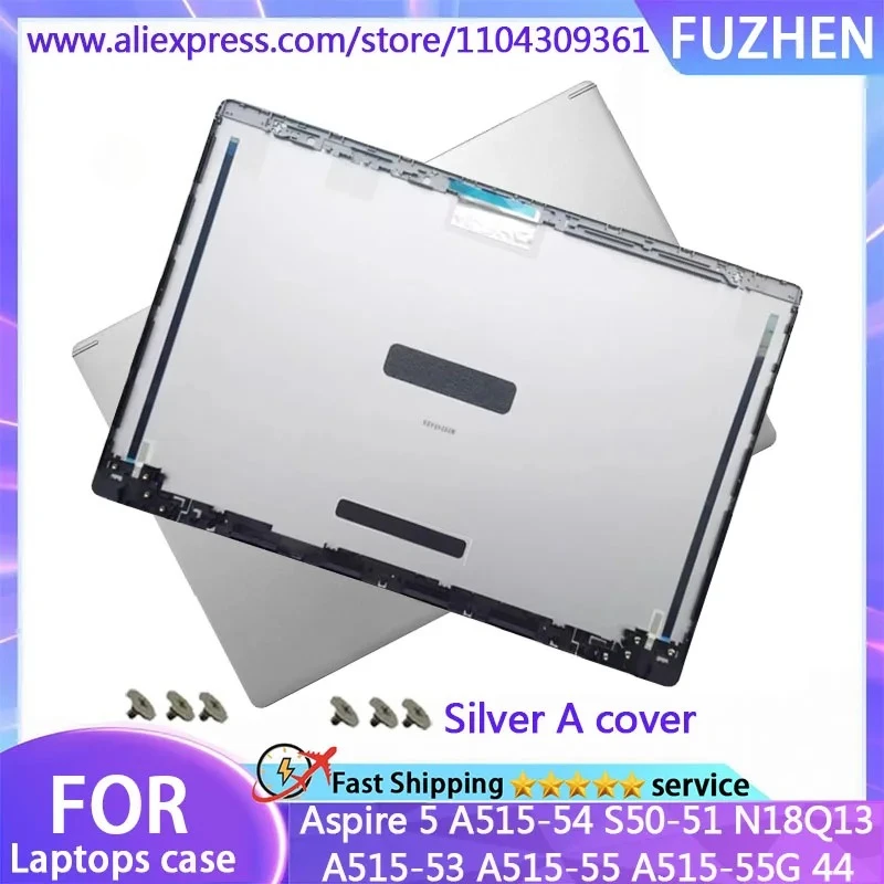 New For Aspire 5 A515-54 S50-51 N18Q13 A515-53 A515-55 A515-55G 44 Laptop Rear Lid Back Top Cover Front Bezel Hinge Housing
