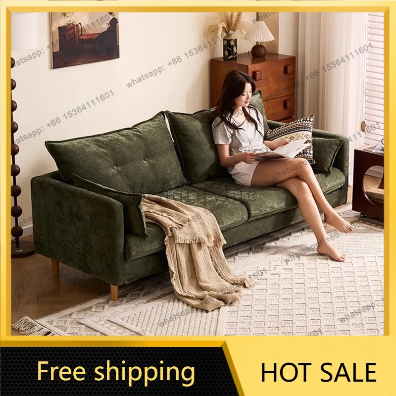 Simple Minimalist Living Room Sofas Lazy Luxury Modern Europe Living Room Sofas Family White