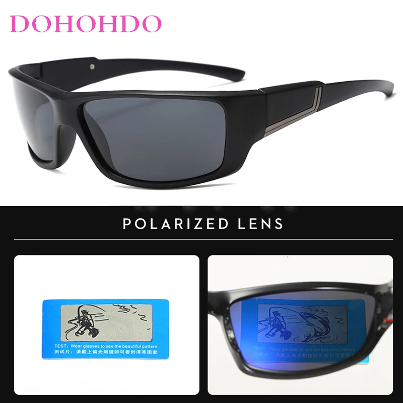 

Vintage Polarized Sunglasses Men Women Brand Design Retro Sun Glasses UV400 Outdoor Sports Goggles Anti-Glare Driving Eyewear