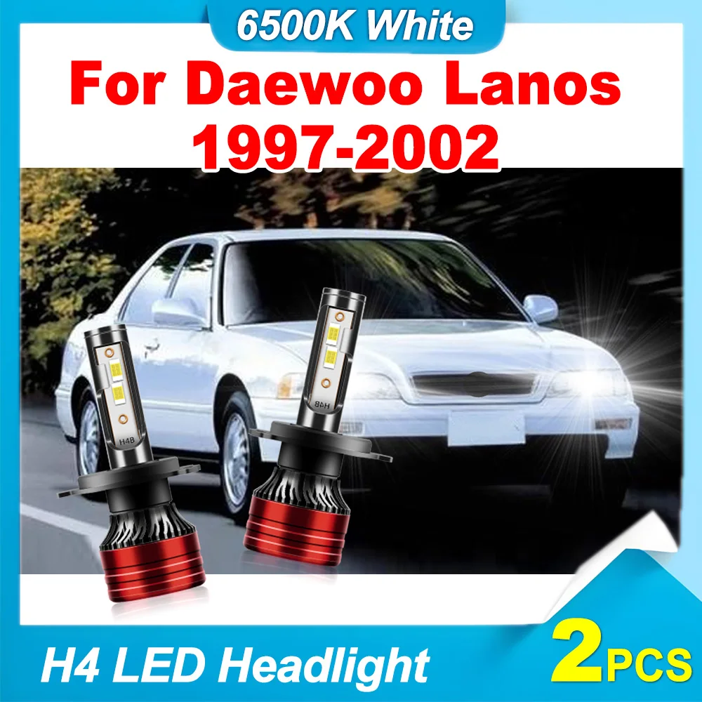 

Фара H4 Автоматические фонари CSP Чипы Canbus без ошибок 120 Вт 12 В Лампы высокой люменов Светодиодные яркие обновленные для Daewoo Lanos 1997-2002 гг.