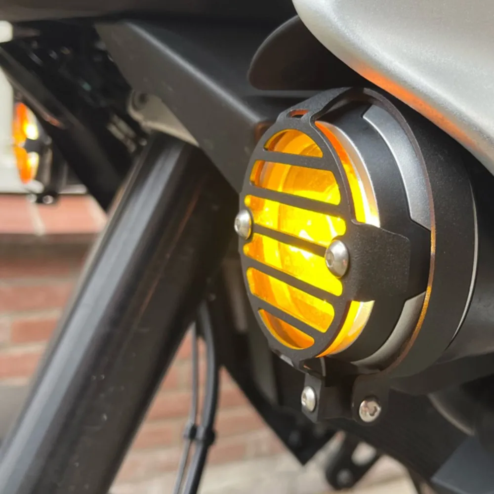 

FOR CFMOTO CF MOTO 800MT 800 MT N39° 2021-2024 2025 Motorcycle Accessories Fog Light Protector Guards Metal Foglight Lamp Cover