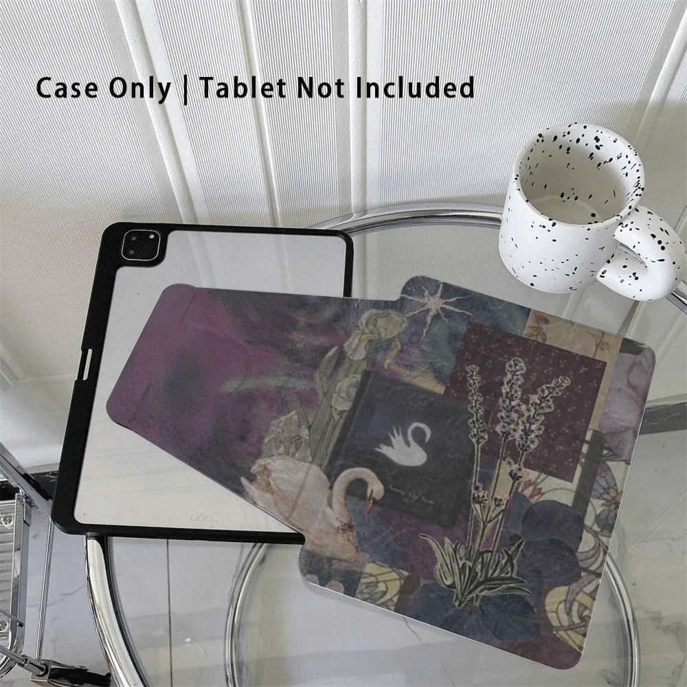 

360 ° Rotating Foldable Case to Easily Protect Your Pad: Compatible with iPad Air 6,Air 5,4,10,2024,air m3/a16 2025