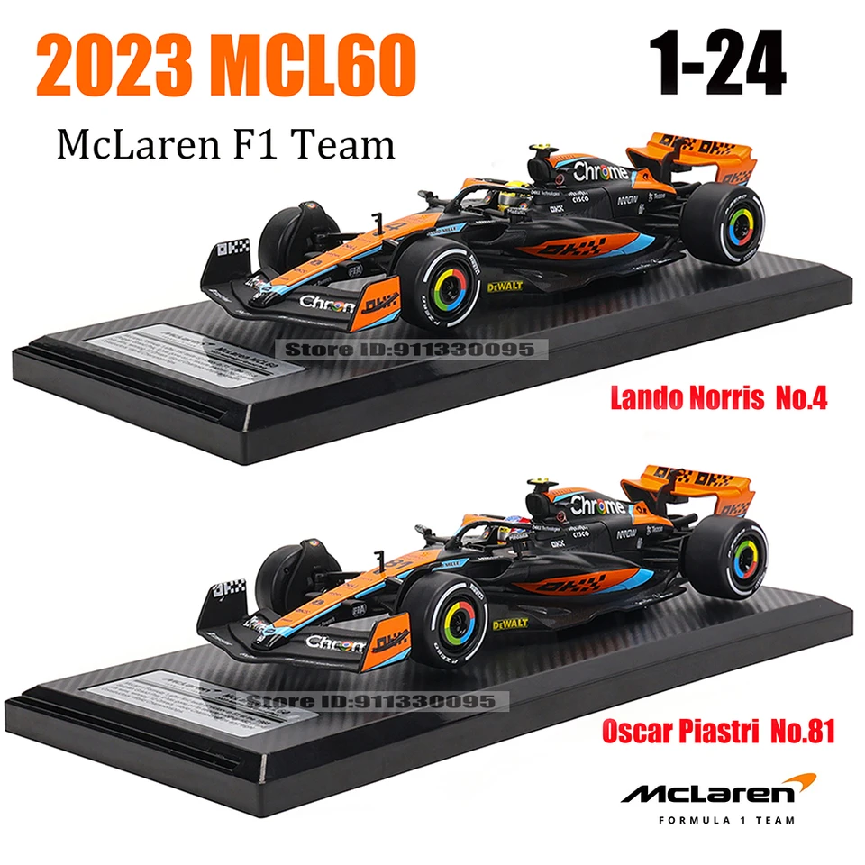 CCA MSZ 1:24 3 series McLaren F1 Team 2023 MCL60 4# Lando Norris