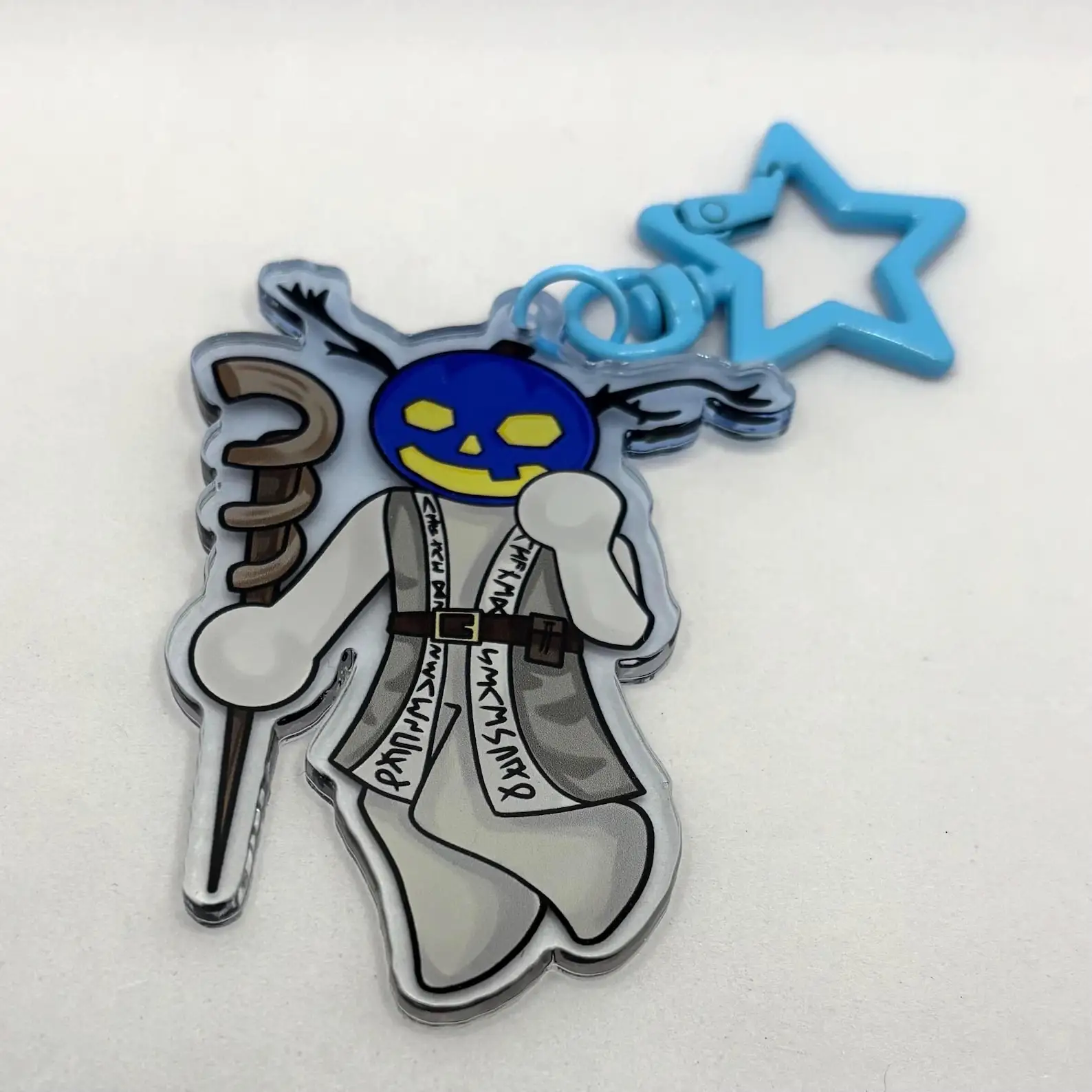 2.5 inch Forsaken Dusekkar Acrylic Keychain Double Sided Colored Edges Anime Cartoon DIY Collection Toys Gift for Friend