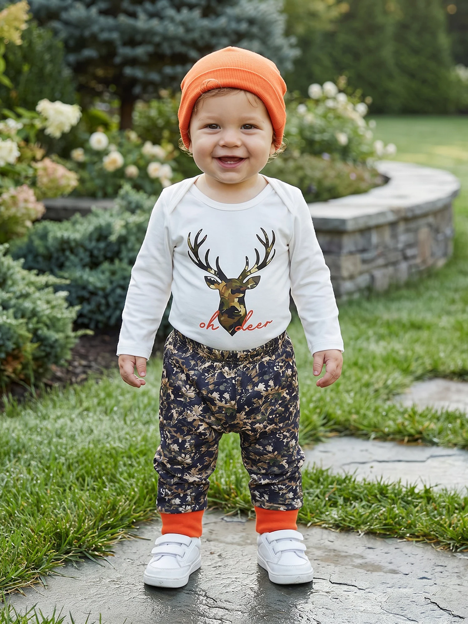 Sleeve Outfits Long Irish Pants Infant Baby Boy Sleeve-Romper-Jogger Pants Professional Infant Baby Boy