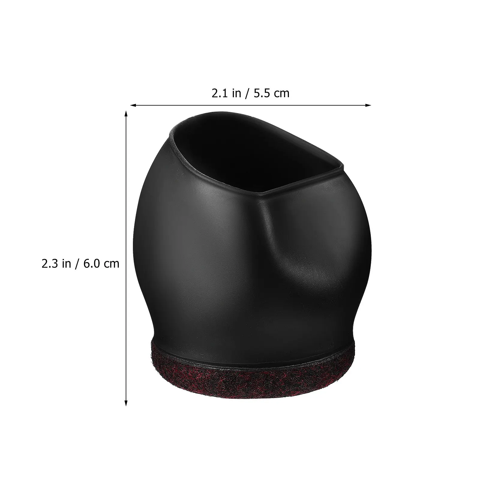 10Pcs Caster Covers Chair Wheel Caster Cups Tpe Material Floor Protectors Furniture Rolling Chair Leg Protectors for Hardwood