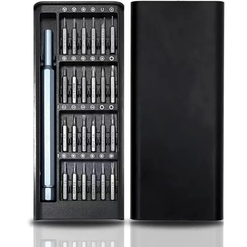 طقم مفك برغي 25 في 1 مفك براغي Se سداسية رأس مسطح مفك مغناطيسي رأس آيفون PC WatchCameraGlasses #6