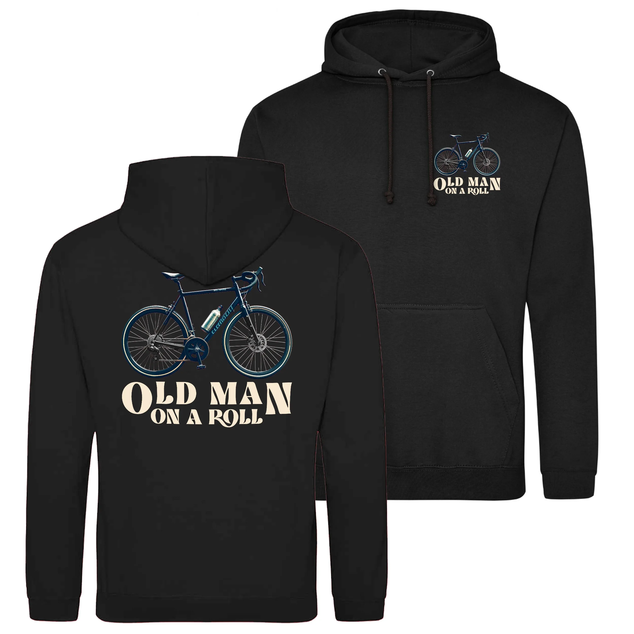 

Old Man on A Roll Hoodie Men's and Women's Long Sleeve Sweatshirt Y2k Tops Autumn Pullover Men Clothing Vintage Sportswear