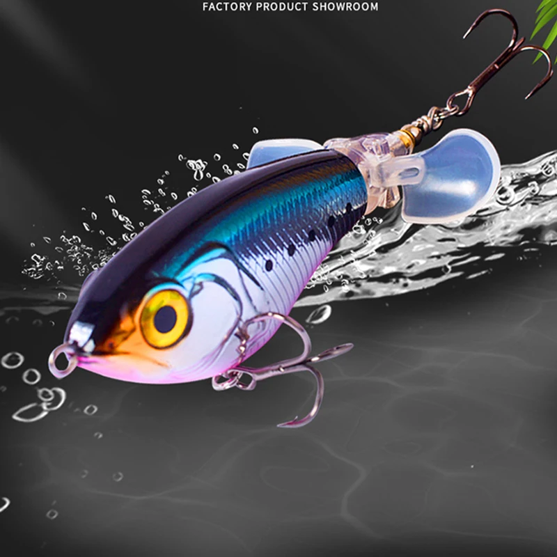 LUHANGT 3pcs 7/9.5cm Rattling Shallow Diving Crankbait Artificial Wobbler for Bass Pike Hard Bait Fishing Lure Tackle 3 Colors