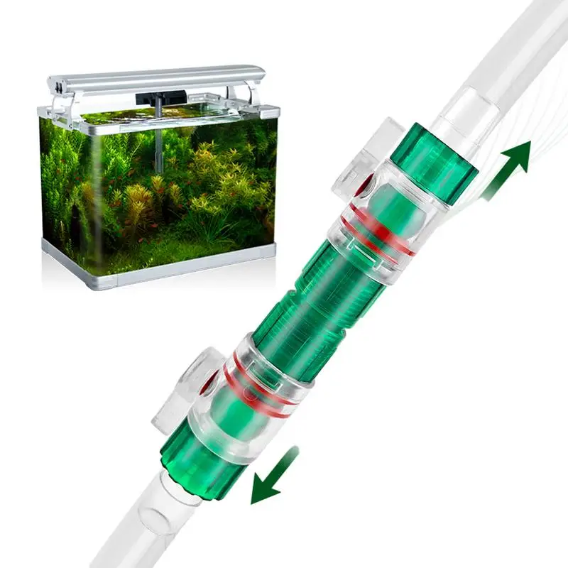 Double Tap Valve Aquarium Fish Tank Hose Pipe Filter Valve Quick Release Fish Tank Valve Connector For Salt Fresh Water