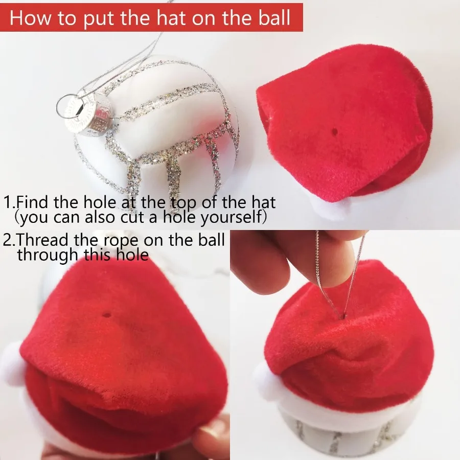 3.15 عيد الميلاد البيسبول Orment الزجاج في مهب عيد الميلاد الكرة الحلي ل 2025 شجرة عيد الميلاد الديكور عيد الميلاد الكرة الحلي بال #4