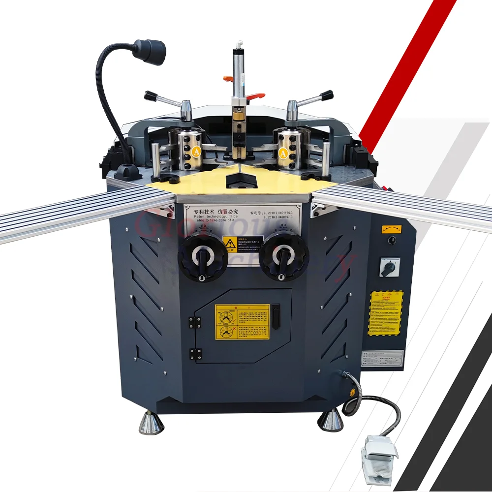 Aluminium Corner Press Machine Aluminum Window Crimping Punching Profile Door Assembly Connector Hydraulic Crimp Forming