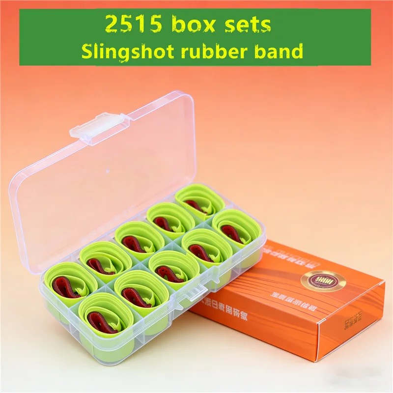 

Bow Arc Master 2515 Taper Fourth Generation, Boxed Flat Rubber Bands, Thickened, Highly Elastic, Durable Slingshot Hunting