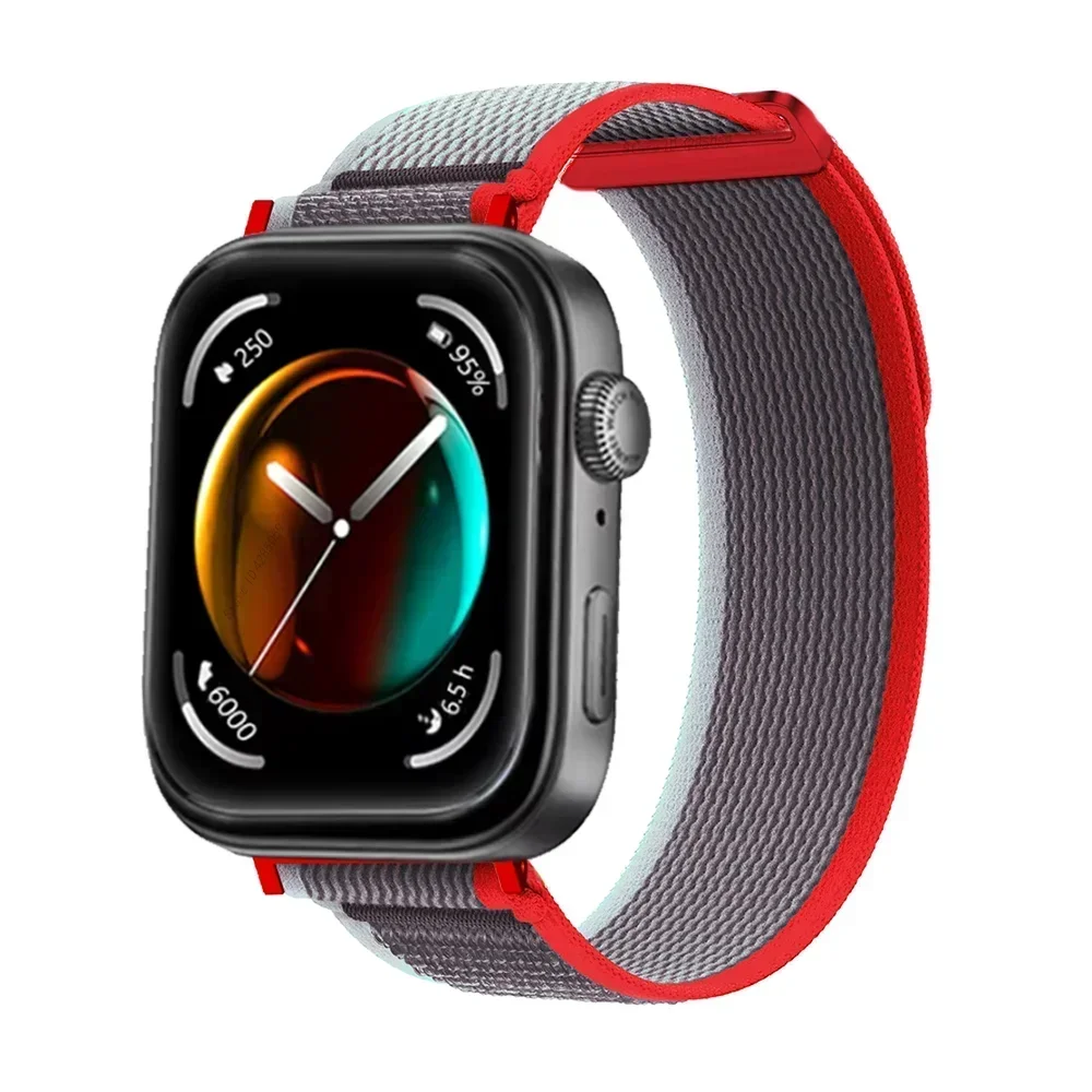 Nylon loop strap For Huawei Watch Fit 3 Smartwatch Braided Elastic Wristband For Huawei Watch Fit3 weave Bracelet strap correa