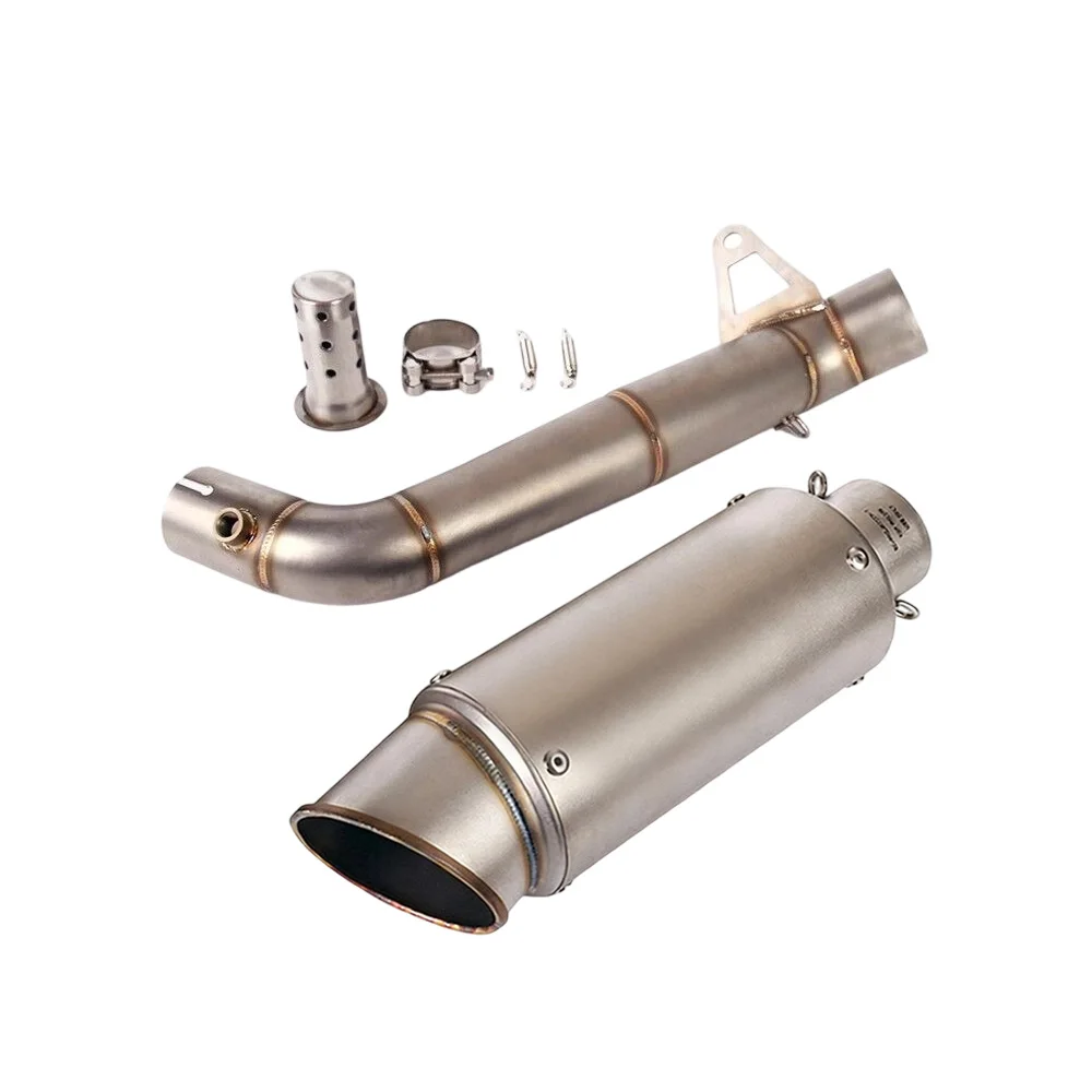 Für Honda CBR1000RR 2008-2016 Auspuffanlagen Slip-On Auspuff Mittelrohr Schalldämpfer Endrohre Auspuffrohre – Detail 10