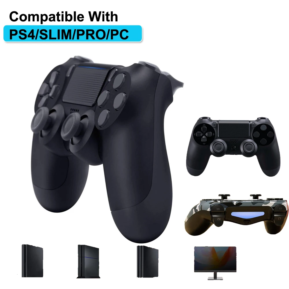 دعم وحدة تحكم لاسلكية بلوتوث لوحدة التحكم PS4 Gamepads لعصا التحكم PS4 Slim/Pro لجهاز IOS/PC/Android/Steam