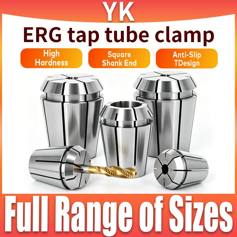 ERG25 ERG32 Set Tap Collet ER Tapping Collet Taps ERG32 ERG16 ERG20 ERG25 Square Tapping DIN ISO JIS Type Machine Milling Tools