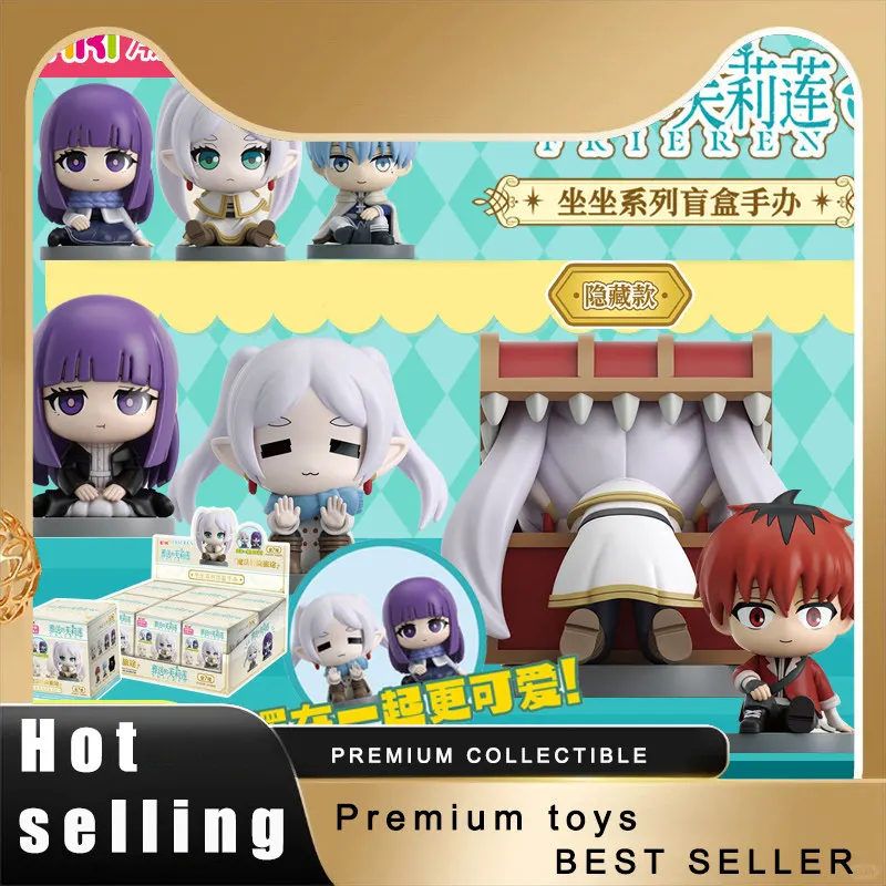 

EAKI Sousou no Frieren: Frieren — за пределами путешествий, аниме-фигурка в слепой коробке, милая кукла, статуэтка, коллекционная модель, игрушка, подарок для фанатов