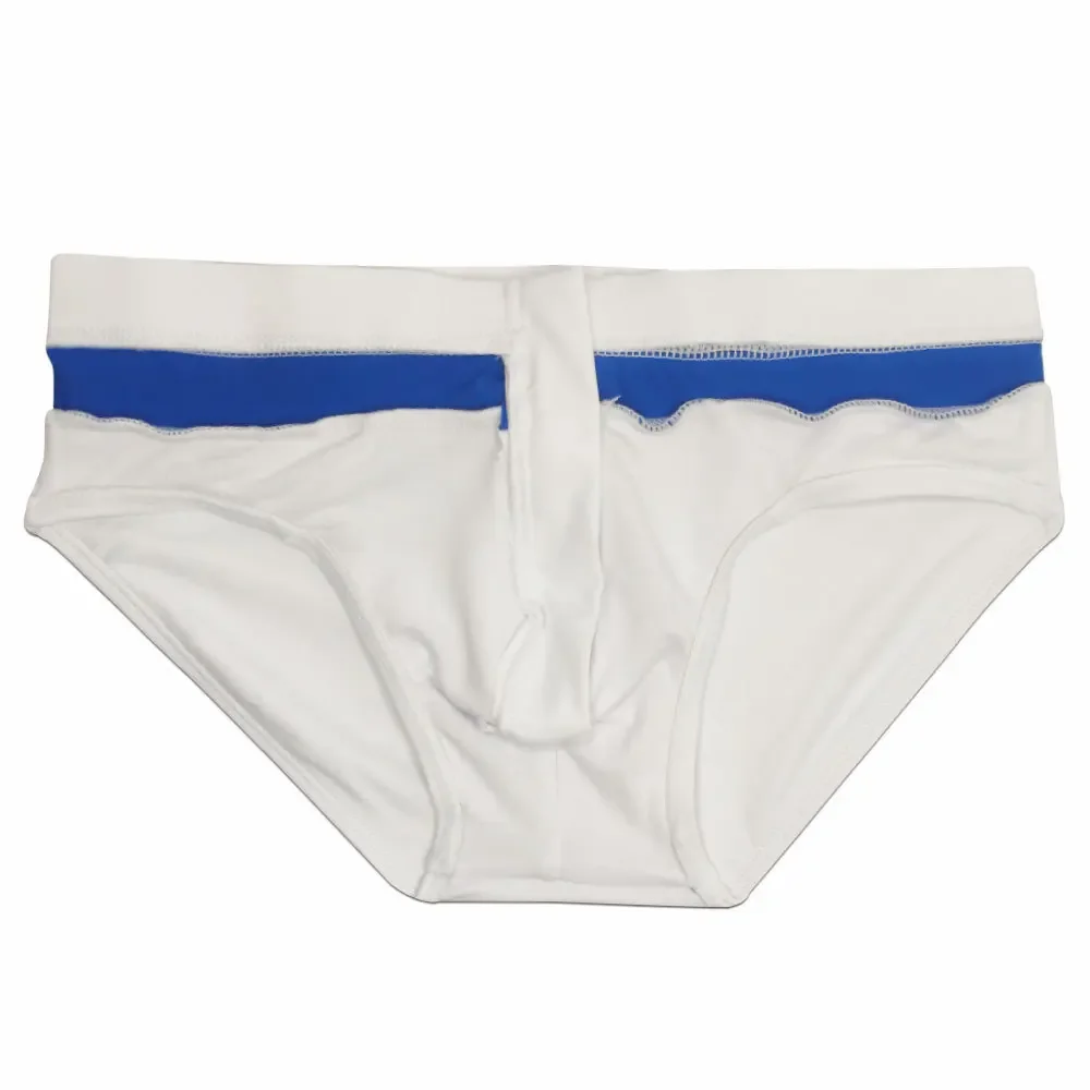 Traje de baño para hombre con cremallera, Bikini de línea Sexy, calzoncillos para nadar, bañador de cintura baja, pantalones cortos de playa, traje de baño para Surf, ropa de playa, ropa interior